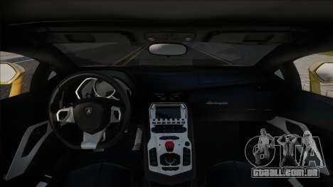 Lamborgini Aventador Major para GTA San Andreas