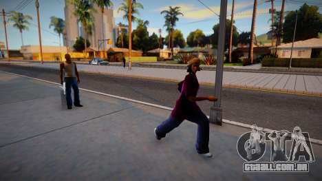 Medo de pedestres v2.0.2 (peds têm medo de armas para GTA San Andreas