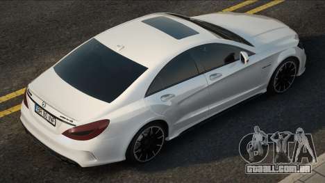 Mercedes-Benz CLS63 AMG Vit para GTA San Andreas