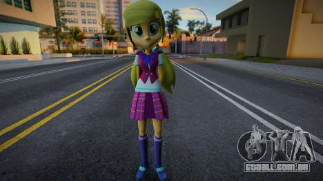 My Little Pony Applejack School No Hat para GTA San Andreas