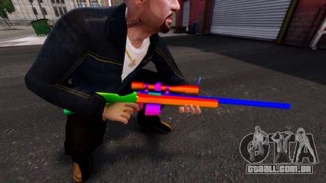 Rainbow Rifle para GTA 4