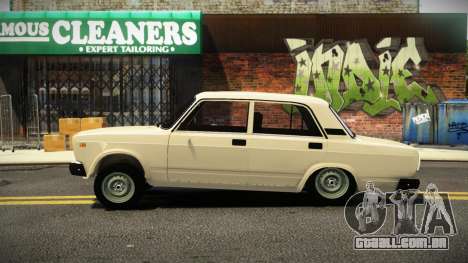 VAZ 2107 BW para GTA 4