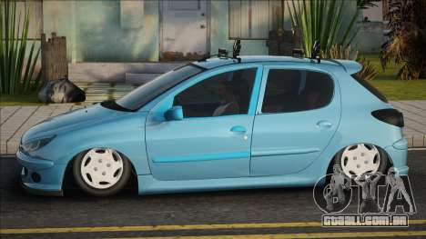 Peugeot 206 [Blue] para GTA San Andreas