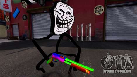 Rainbow Shotgun para GTA 4