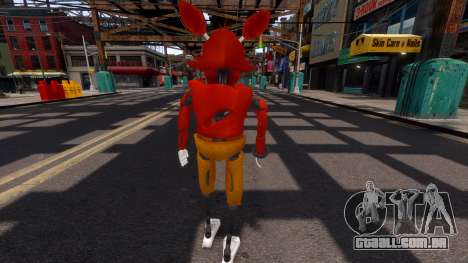 Foxy from Five Nights at Freddys para GTA 4