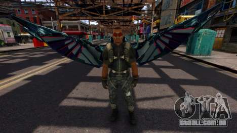 Falcon Marvel PED 1 para GTA 4