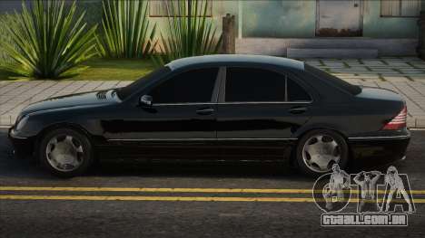 Mercedes-Benz S600 Preto Stock para GTA San Andreas