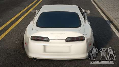 Toyota Supra Branco para GTA San Andreas