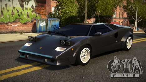 1989 Lamborghini Countach V1.0 para GTA 4