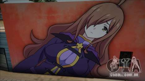 Mural Wiz Konosuba para GTA San Andreas