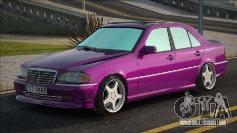 Mercedes-Benz W202 Roxo para GTA San Andreas