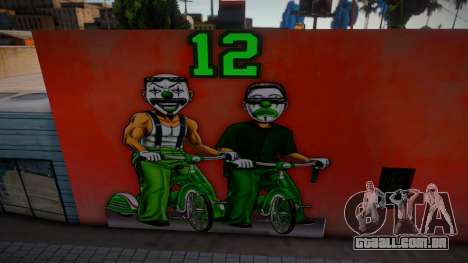 Mural Homies Grove para GTA San Andreas