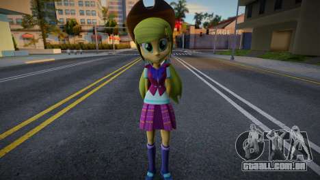 My Little Pony Applejack School Hat para GTA San Andreas