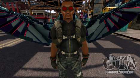 Falcon Marvel PED 1 para GTA 4