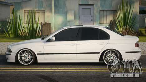 BMW M5 branco em Stoke para GTA San Andreas