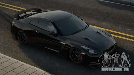 Nissan GT-R R35 Black para GTA San Andreas