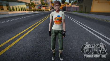 Rebecca T-Shirt Sandwich para GTA San Andreas