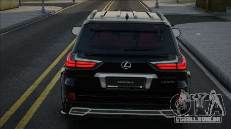 Lexus LX570 Major para GTA San Andreas