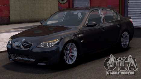 BMW M5 E60 Stock Black para GTA 4