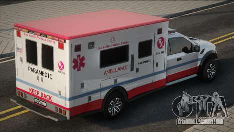 Ford Raptor F-150 Ambulance para GTA San Andreas