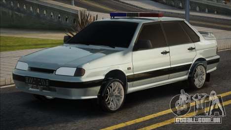 VAZ 2115 com luzes intermitentes para GTA San Andreas