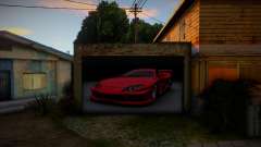 Desenho na garagem para GTA San Andreas