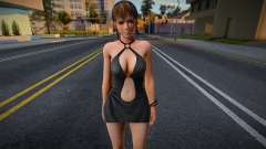 Hitomi Black Dress para GTA San Andreas