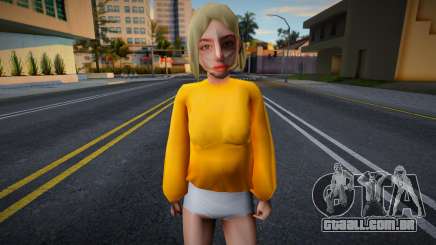 Nova menina bonita v1 para GTA San Andreas