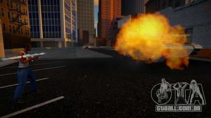 Explodir um tanque para GTA San Andreas