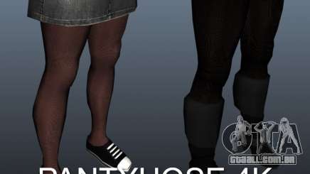 Morena Kiki Jenkins em meia-calça 4K para GTA 4