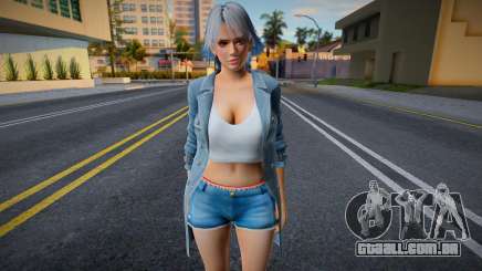 Christie Denim Shorts para GTA San Andreas