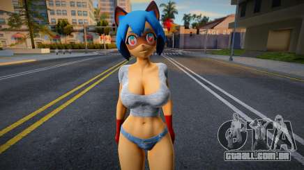 Michiru Kagemori Thicc (Brand New Animal) Casual para GTA San Andreas