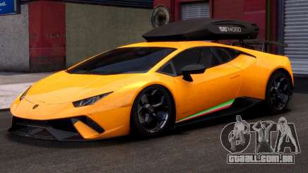 Lamborghini Huracan Performante Yellow para GTA 4