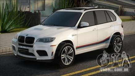 BMW X5 Branco Stock para GTA San Andreas