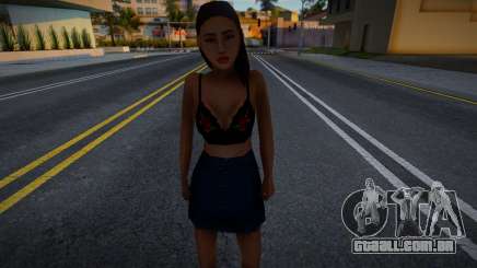 Nova menina bonita v3 para GTA San Andreas