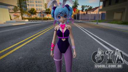 Hatsune Miku Rabbit Hole Short Hair v2 para GTA San Andreas