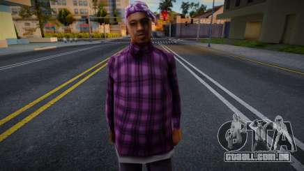 HQ Ballas Man v8 para GTA San Andreas