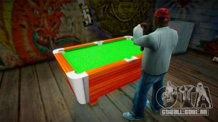 Mesa de bilhar para GTA San Andreas