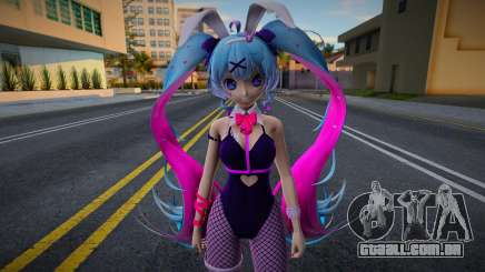 Hatsune Miku Rabbit Hole Long Hair v2 para GTA San Andreas