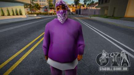 HQ Ballas Man v7 para GTA San Andreas