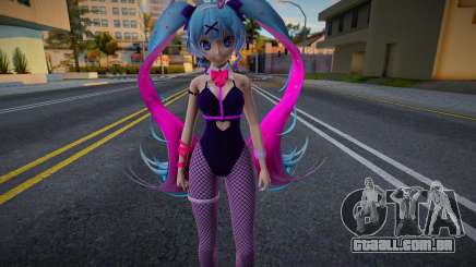 Hatsune Miku Rabbit Hole Long Hair v1 para GTA San Andreas