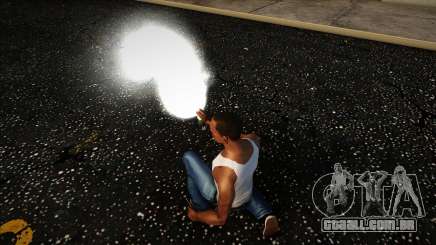 Cor branca da lata de spray com tinta para GTA San Andreas