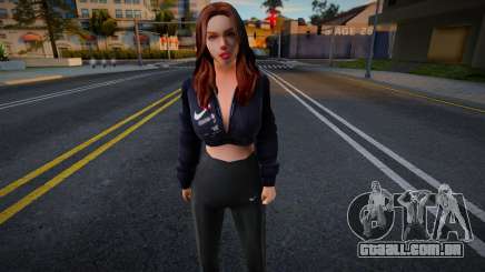 Menina bonito 5 para GTA San Andreas