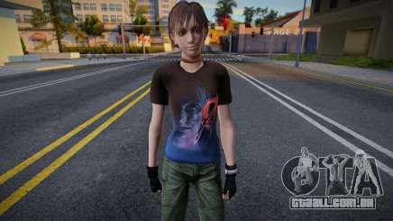 Rebecca T-Shirt Shadow Of Fear para GTA San Andreas
