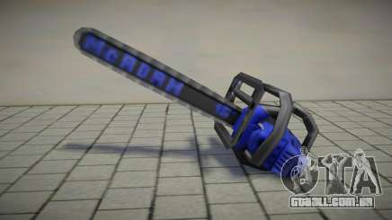Blue McAdam Chainsaw para GTA San Andreas