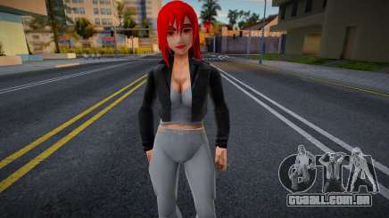 Himeko from Honkai Version 2 para GTA San Andreas