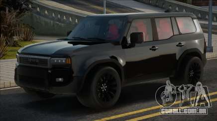 Toyota Land Cruiser Prado Black para GTA San Andreas