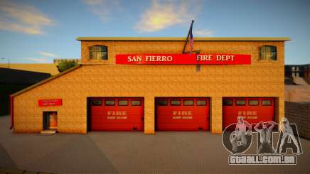 Novas texturas para o Corpo de Bombeiros de San Fierro para GTA San Andreas