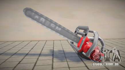 Red McAdam Chainsaw para GTA San Andreas