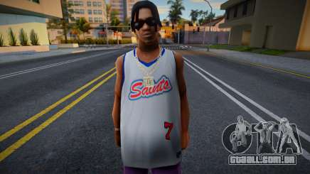 HQ Ballas Man v2 para GTA San Andreas